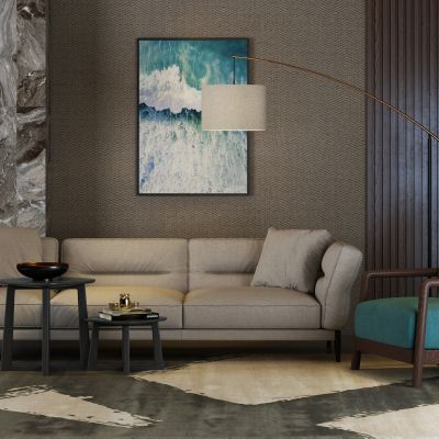 现代沙发茶几组合