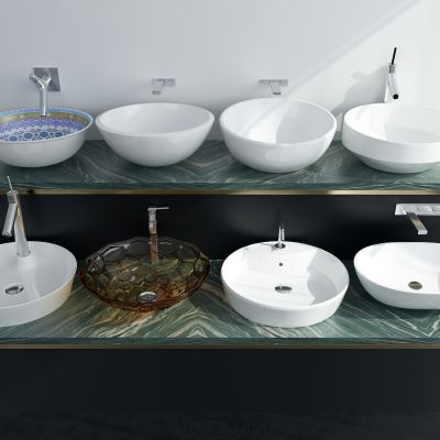 现代洗手盆