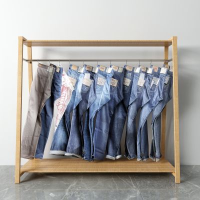 现代牛仔裤 裤子