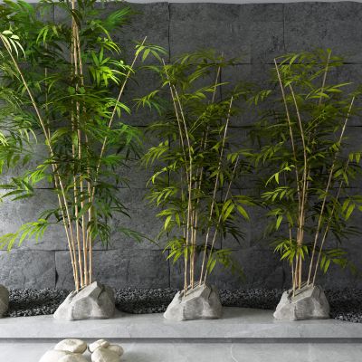 新中式竹子 文化石