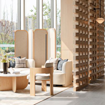 现代售楼处休息区