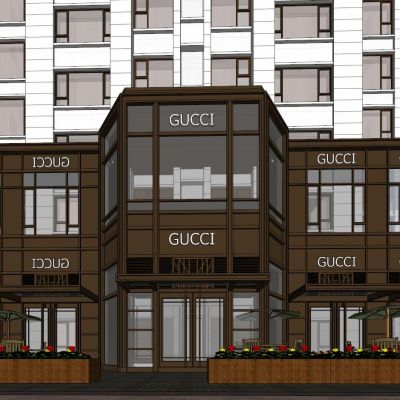 青岛金地悦峰南入口新古典高层+售楼处柏涛