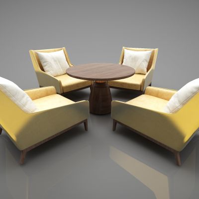 现代风格休闲桌