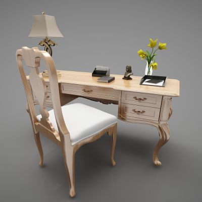 欧式风格书桌