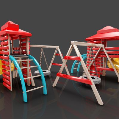 现代风格儿童器材