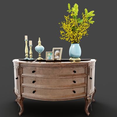 欧式风格装饰柜