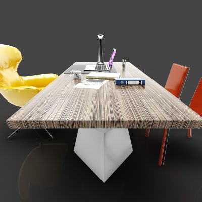 现代风格办公桌