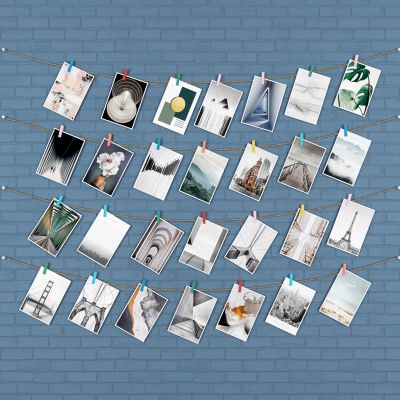 现代装饰画组合墙饰