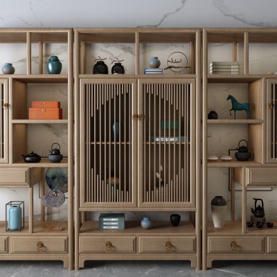 新中式博古架