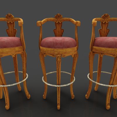 欧式风格吧椅