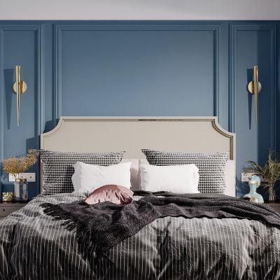 美式现代简约轻奢风格卧室