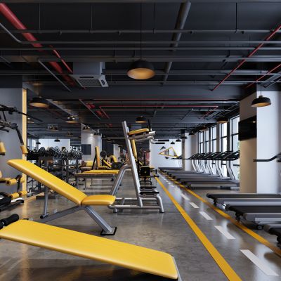 工业风健身房
