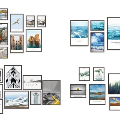 现代北欧装饰画组合