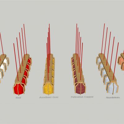彩色个性装饰吊灯