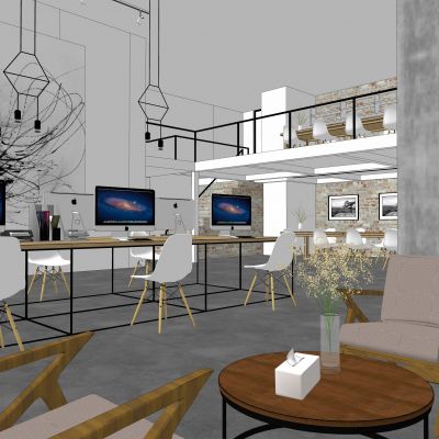 简约现代办公室