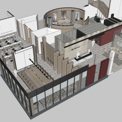 现代禅意办公空间室内设计