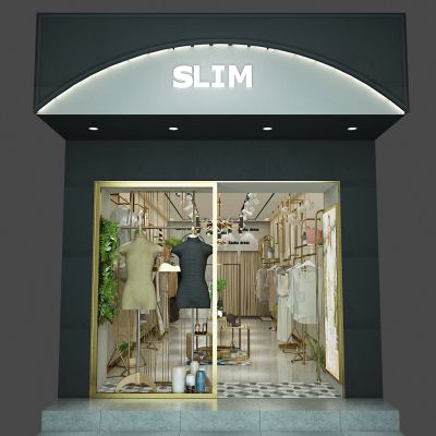 现代简约女装店 