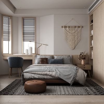 东南亚卧室主卧