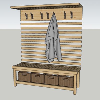 鞋柜,玄关柜,挂衣架