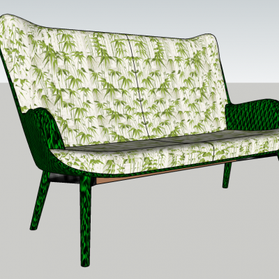 田园双人沙发,民宿风沙发,沙发