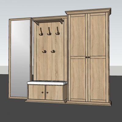 木衣柜,现代衣柜,创意衣柜