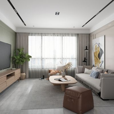 北欧客厅 电视柜