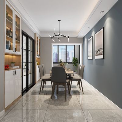 客餐厅效果图