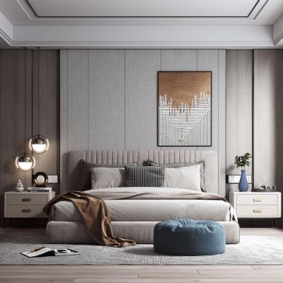 现代家居卧室