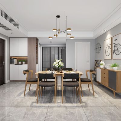 客餐厅效果图