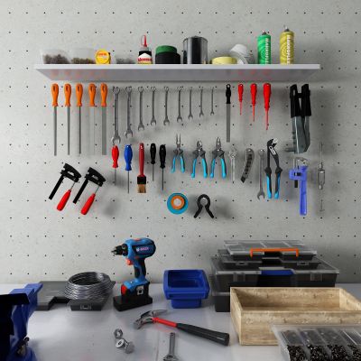 现代五金 钳子 扳手 电钻 螺丝