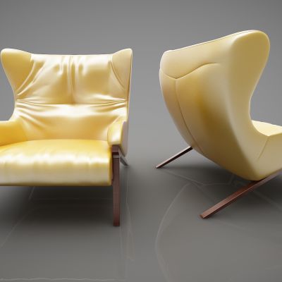 现代风格单人沙发