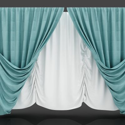现代风格窗帘