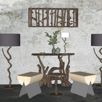 东南亚玄关组合