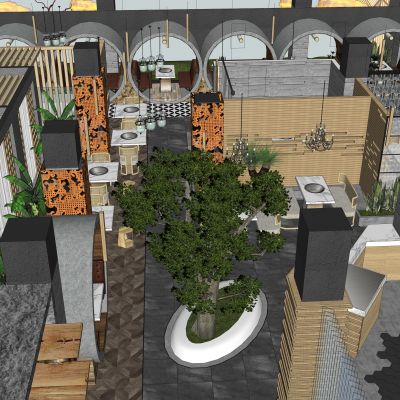 火锅店整体方案