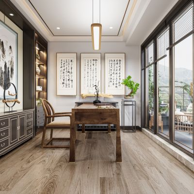 新中式书房