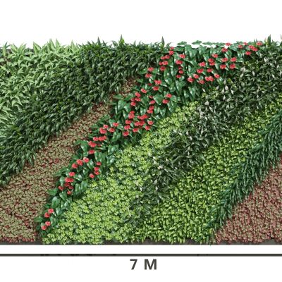 现代绿植墙