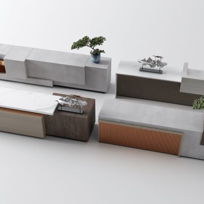 现代前台 接待台