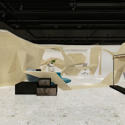 现代个性服装店