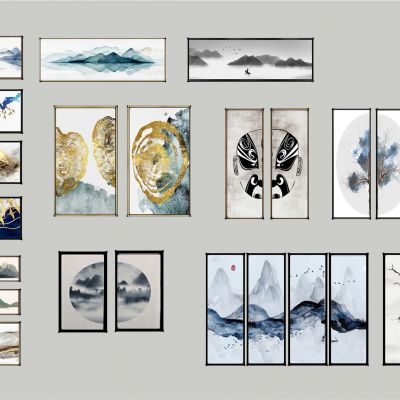 新中式挂画全集