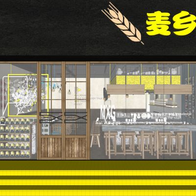 日料店小吃店面馆