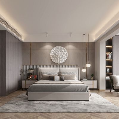 现代主卧室