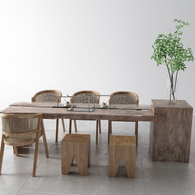 东南亚餐桌 茶桌椅