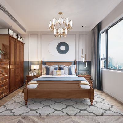 美式卧室