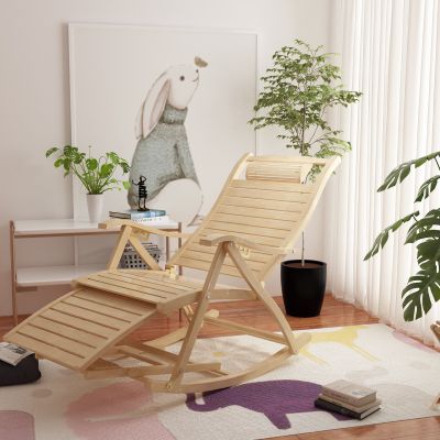 北欧躺椅 挂画 盆栽