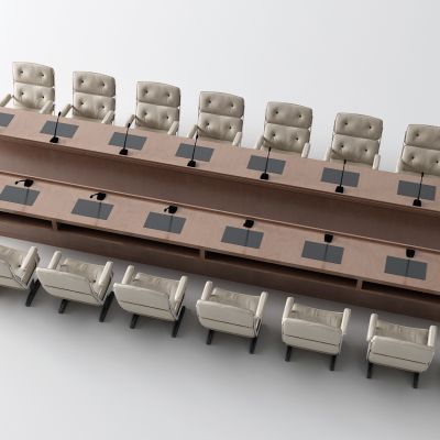 现代会议桌 办公椅