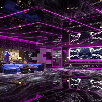 ktv，大堂，前台,雕塑，前厅，ktv