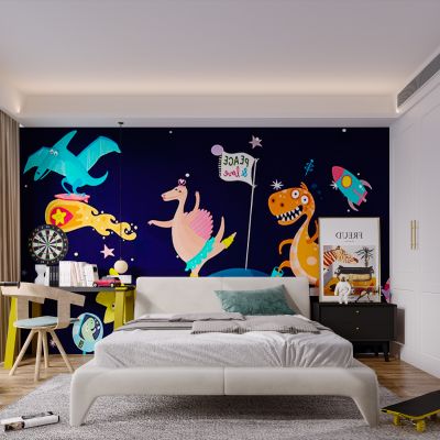 现代简约北欧轻奢风格儿童房