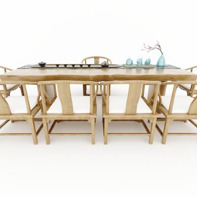 新中式风格茶桌