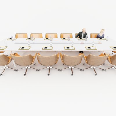现代风格会议桌