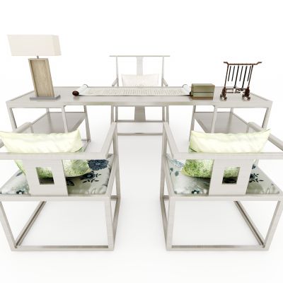 新中式风格书桌